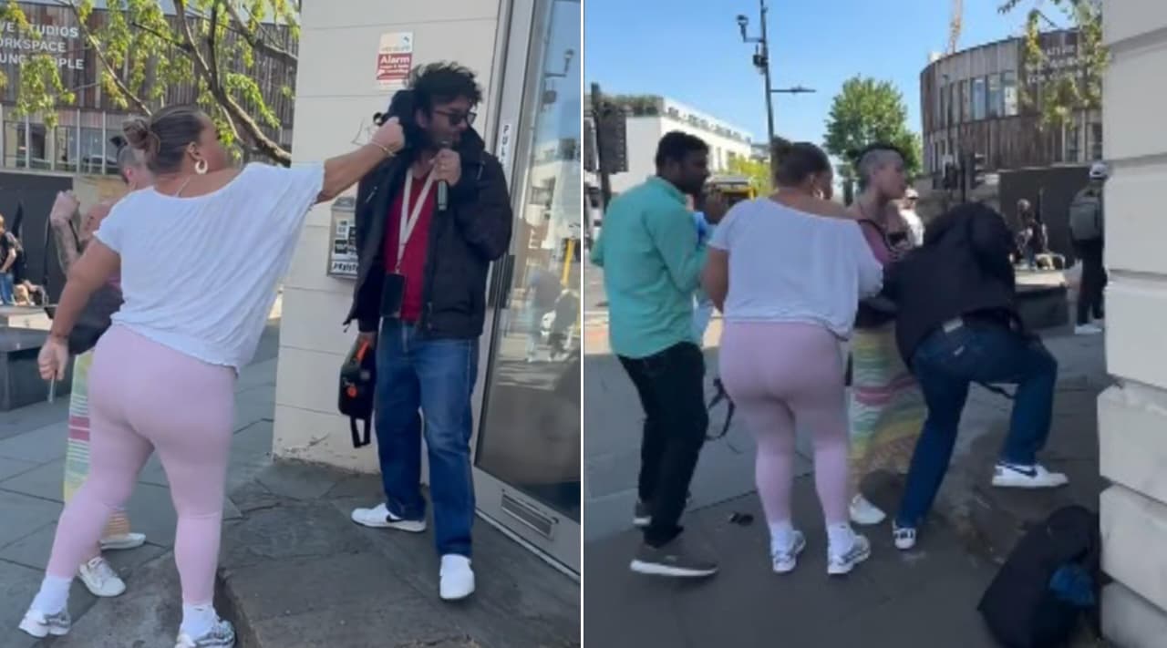 mulher-agride-evangelista-de-rua-e-tenta-impedir-pregacao-em-londres:-me-deu-socos