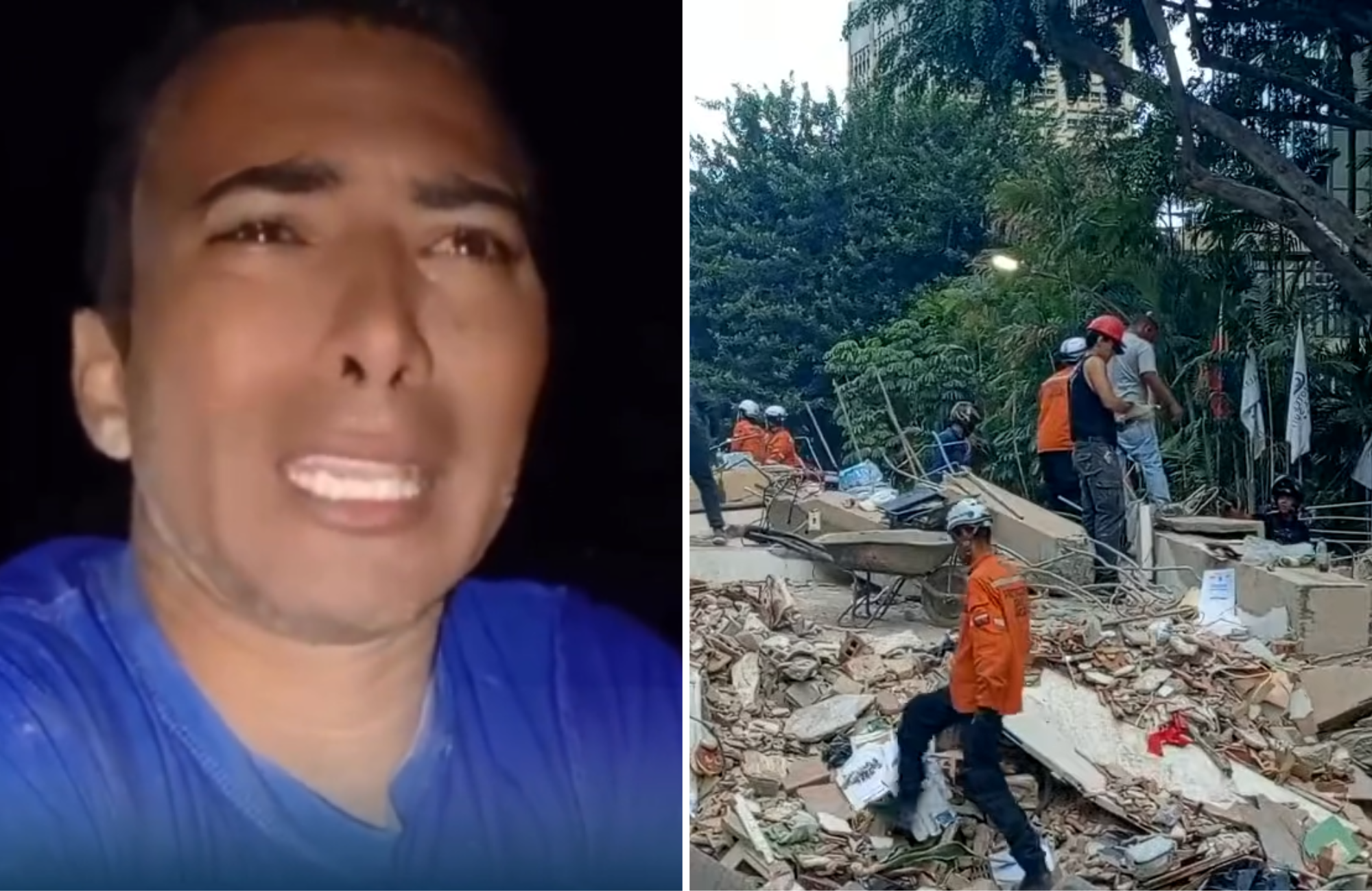 em-meio-a-terremoto-na-venezuela,-pastor-chora-por-vitimas:-meu-redentor-vive