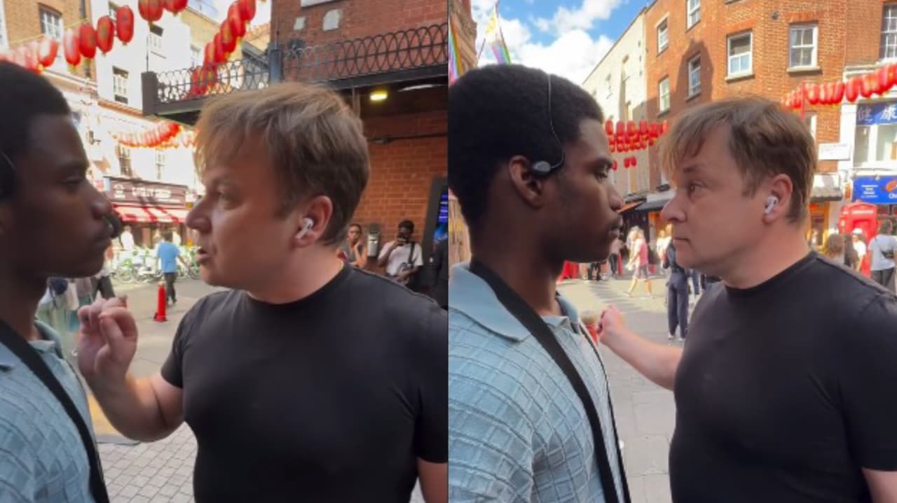 pregador-de-rua-e-intimidado-por-homem-em-londres:-esta-latindo-como-um-cao