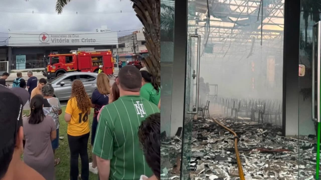 cristaos-louvam-em-frente-a-igreja-destruida-por-incendio-em-recife:-estamos-de-pe